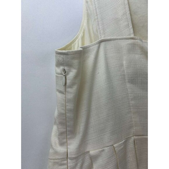 Lands End Women's 16W Floral Sleeveless Summer Mini Dress With Pockets - Picture 14 of 15